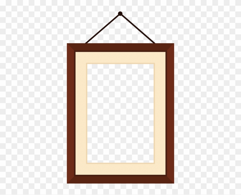 Hanging Photo Frame Sticker - Hanging Picture Frame Png #1080879