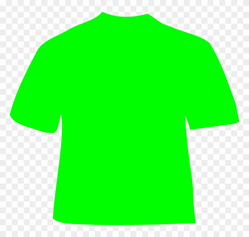 Caution Clip Art Running Man By Shop-cia - Green Shirt Transparent Background #1081108
