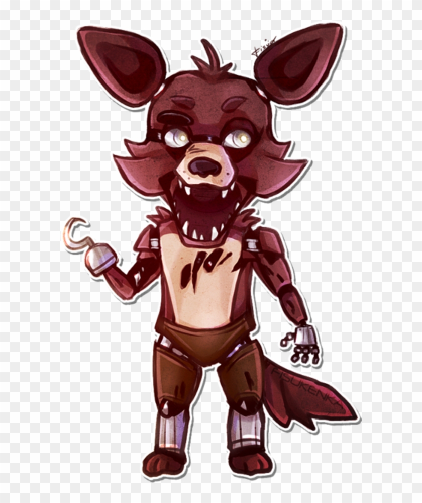 Stylized Withered Foxy By Austinthebear - Foxy De Five Nights At Freddys 2  - Free Transparent PNG Clipart Images Download