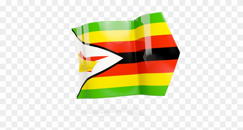 Illustration Of Flag Of Zimbabwe - Flag Of Zimbabwe #1081836