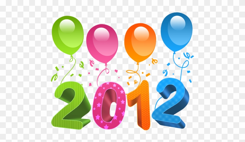 2012 Balloon Icon - 2012 Graphics #1082502