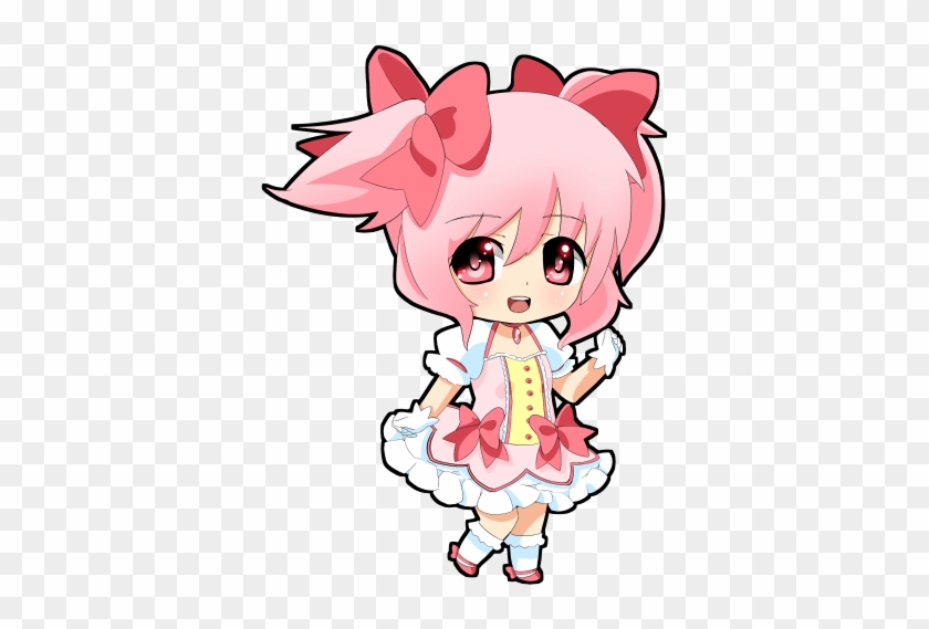 Pink Chibi Girl Png #1085016