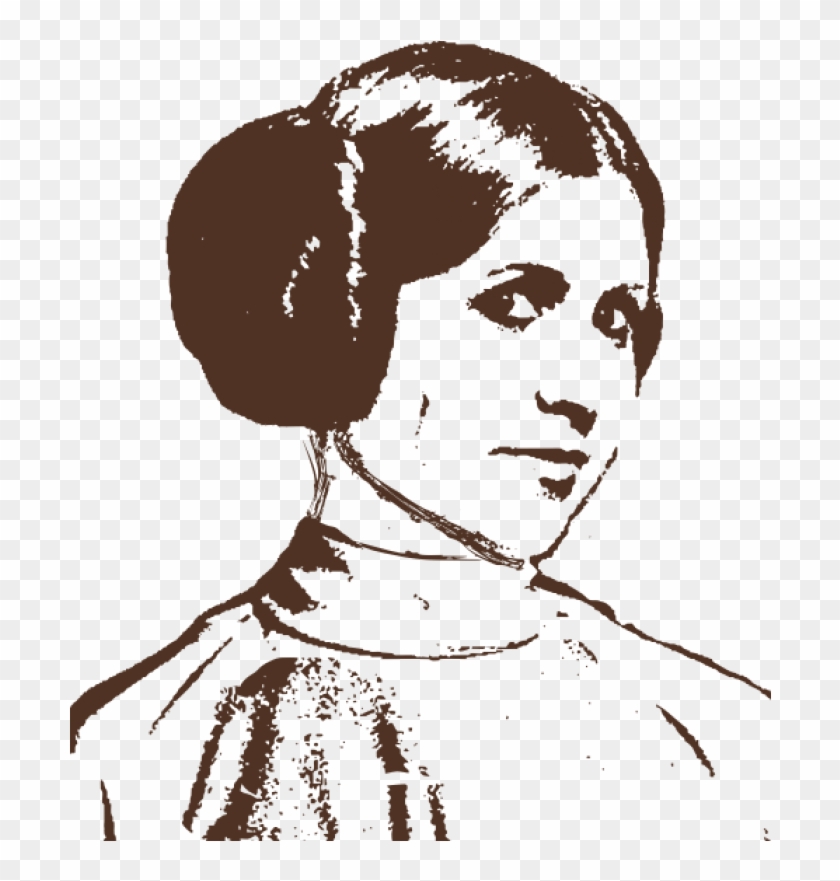 Princess Leia Clipart - Carrie Fisher Princess Leia Star Wars Rebel A Woman's #1085390