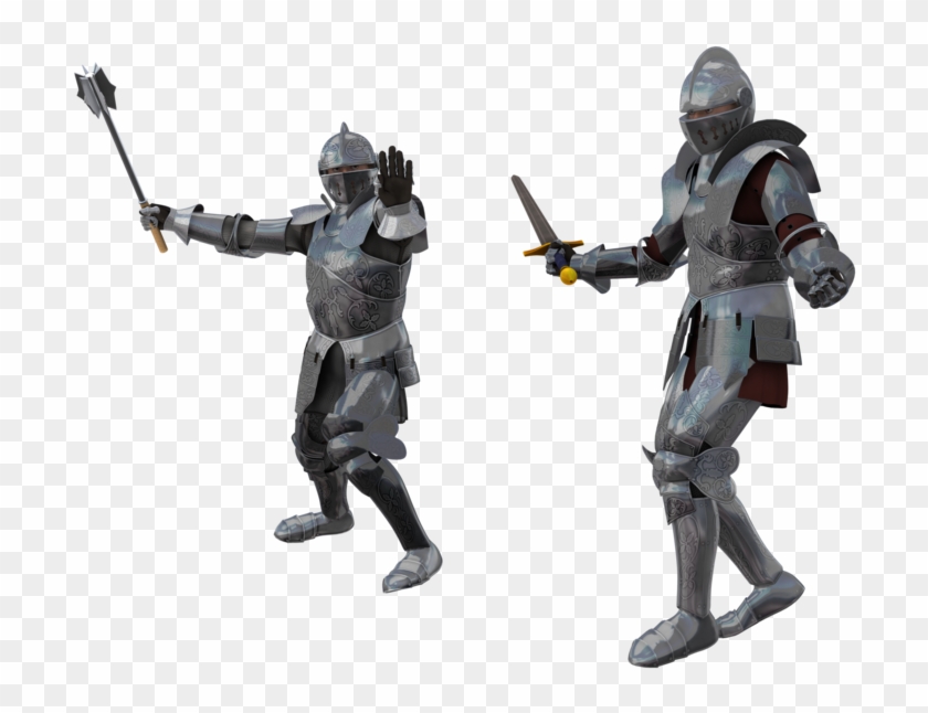 Kingdom Knight Poses - Knights Fighting Png #1085409