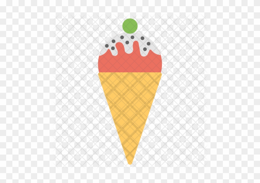 Ice-cream Cone Icon - Birthday #1085472