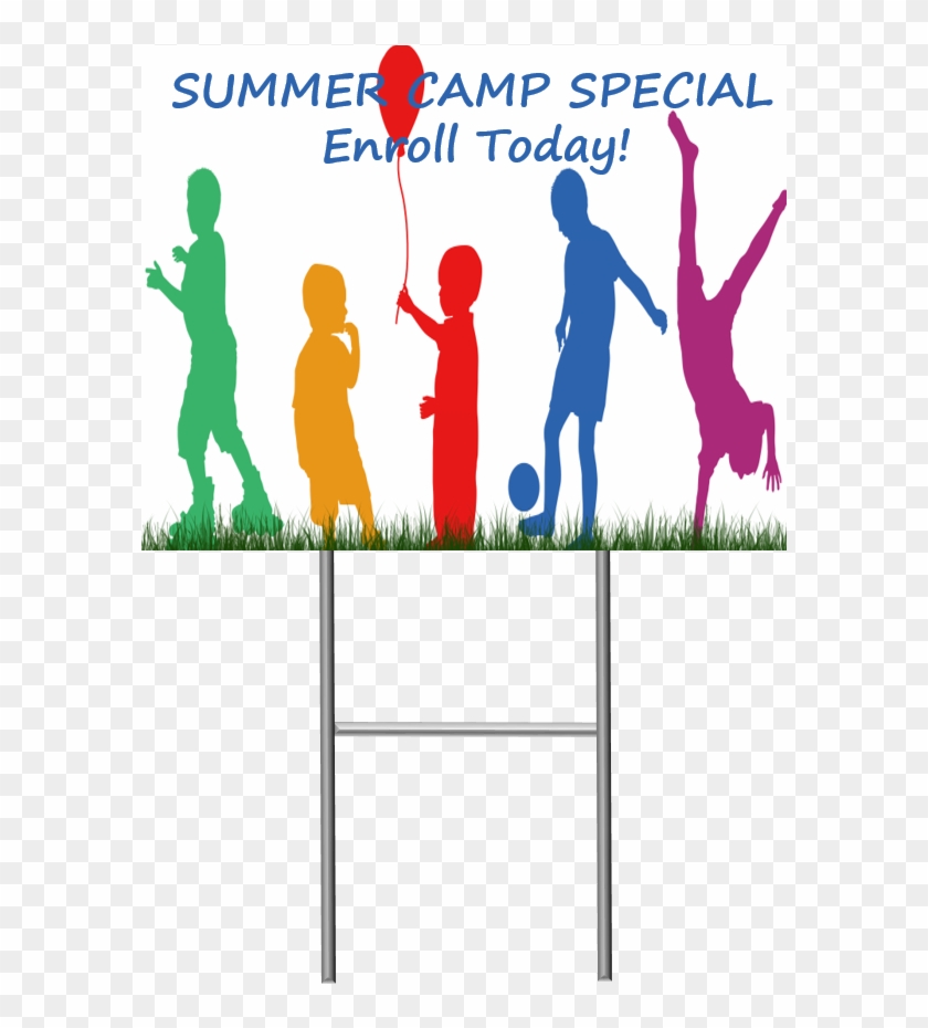 Summer Camp Yard Sign - Summer Camp Yard Sign #1086244