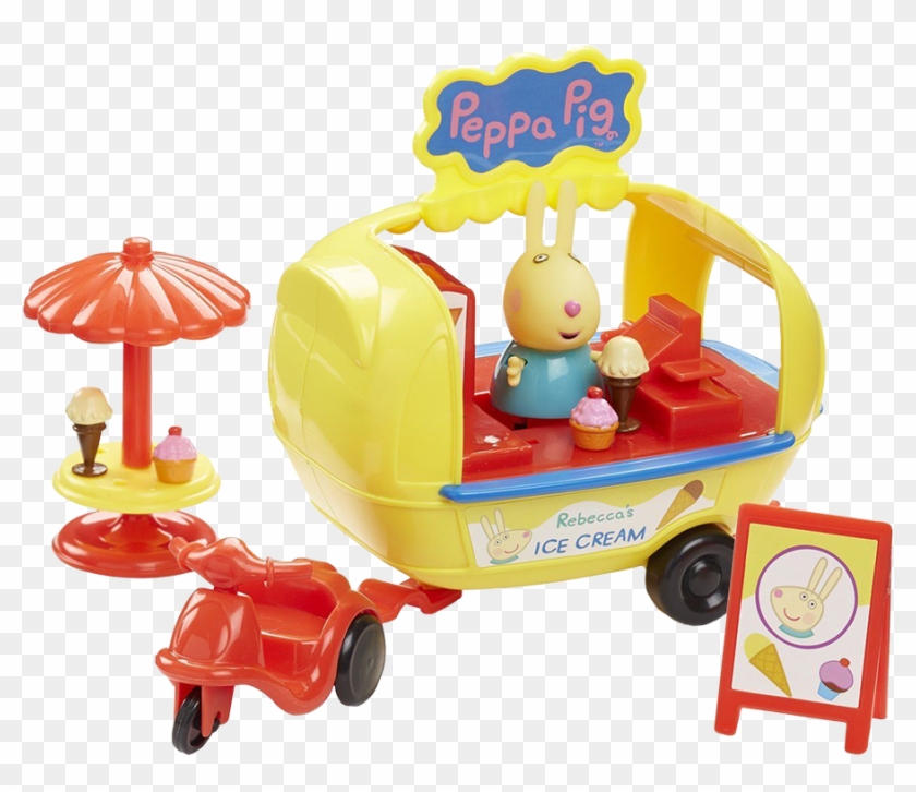 Holiday Time Ice Cream Van Playset - Peppa Pig Holiday Ice Cream Van #1086363