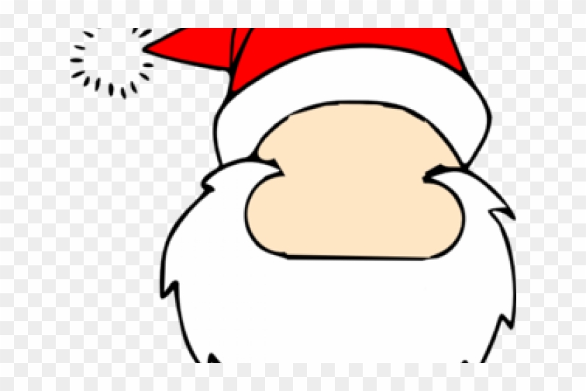 Santa Clipart Mask - Santa Clip Art #1087130