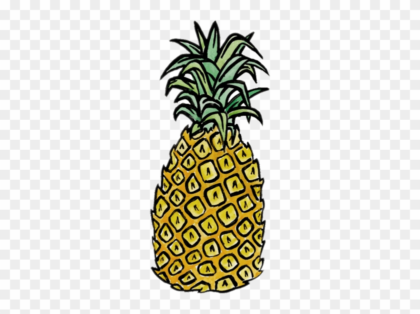 Tumblr Yellow Pineapple Fruit Freetoedit - Pineapple #1088426