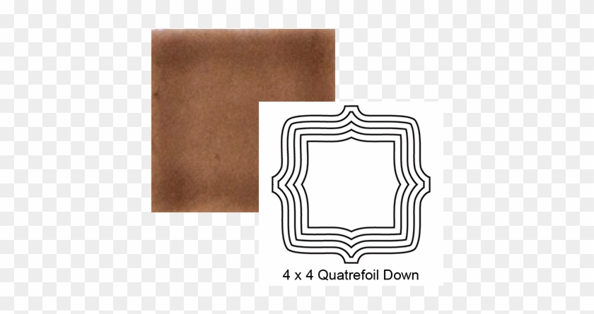 Quatrefoil Down Steppe In Chocolate Milk - Coloring Book #1088601