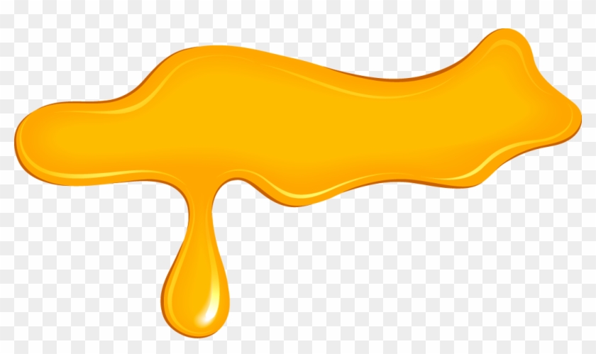 Yellow Paint Drops - Vetor Tinta Amarela Png #1088819