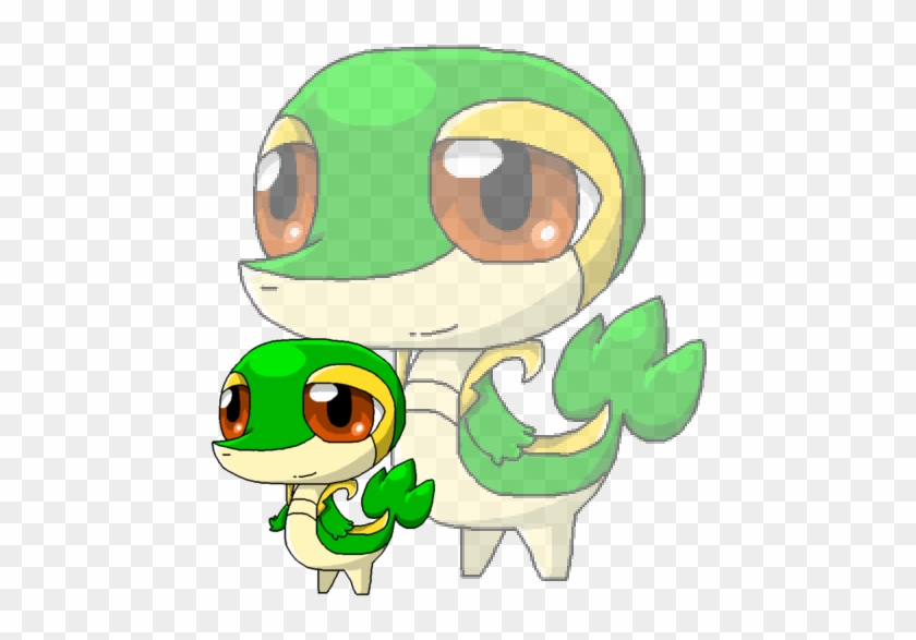 Chibi Snivy - Cartoon #1089690