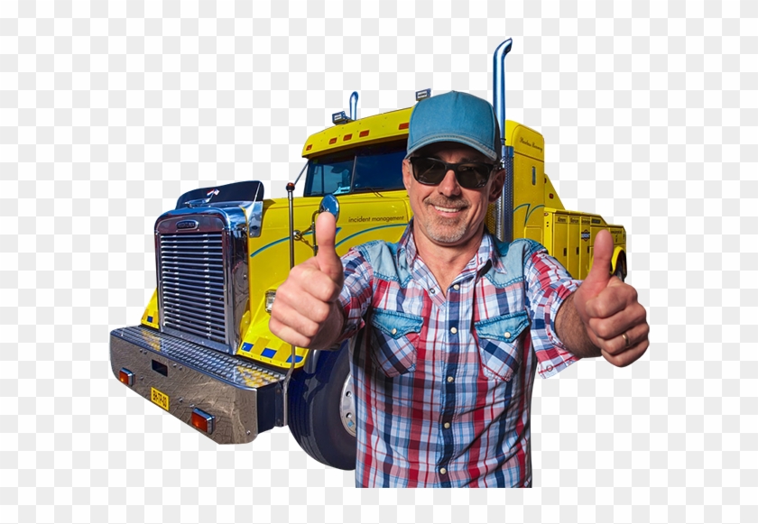 Mobile Apps - Truck Driver Png #1090344