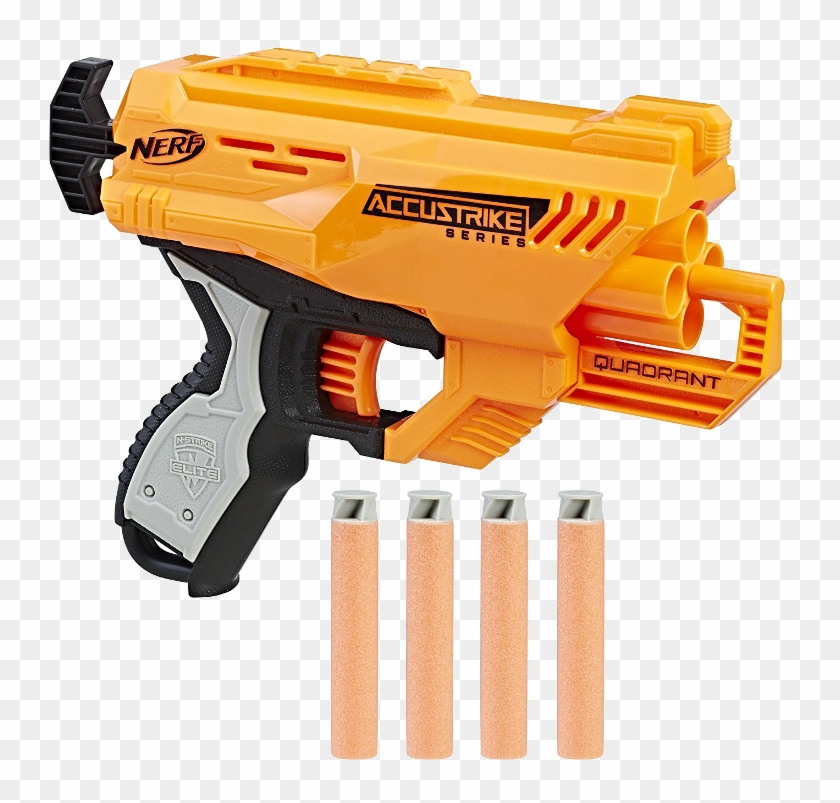 Buy Handgun Nerf Accustrike Quadrant E0012 Elkor - Nerf Quadrant - Free ...