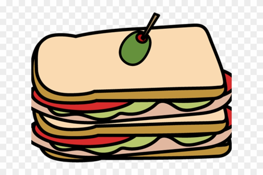 Sandwich Clipart Clubhouse Sandwich - Clip Art #1092850