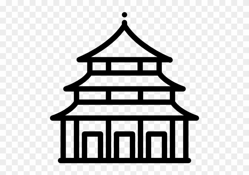 Temple Of Heaven Free Icon - Monument #1093007