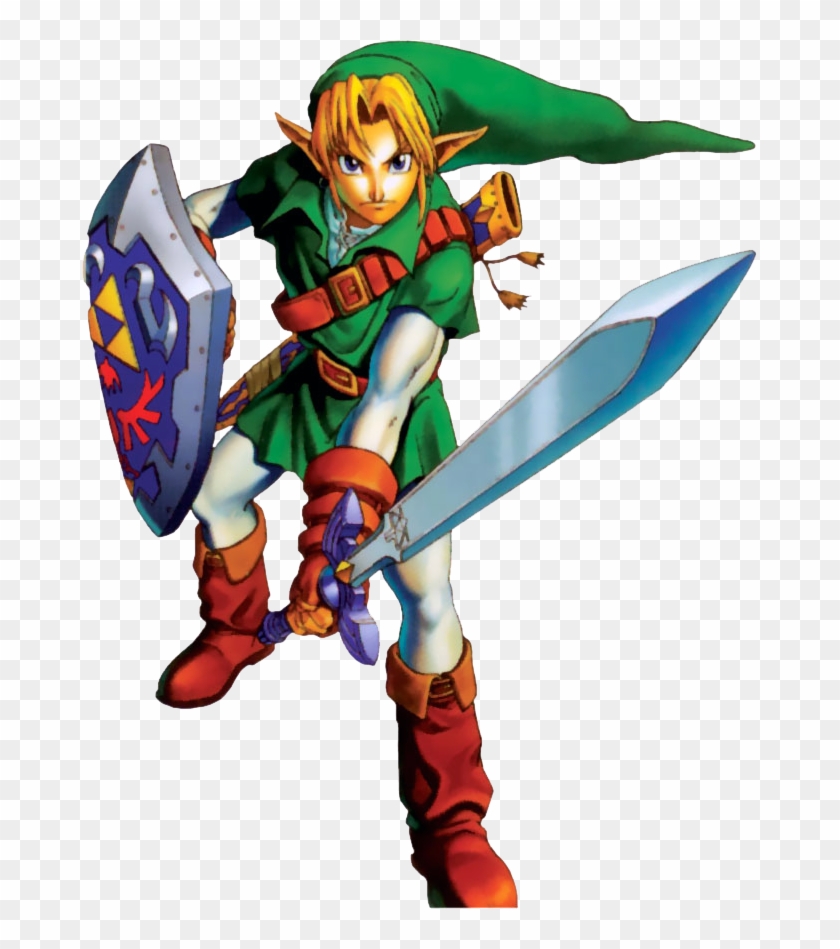 The Legend Of Zelda - Zelda Ocarina Of Time Link - Free Transparent PNG ...