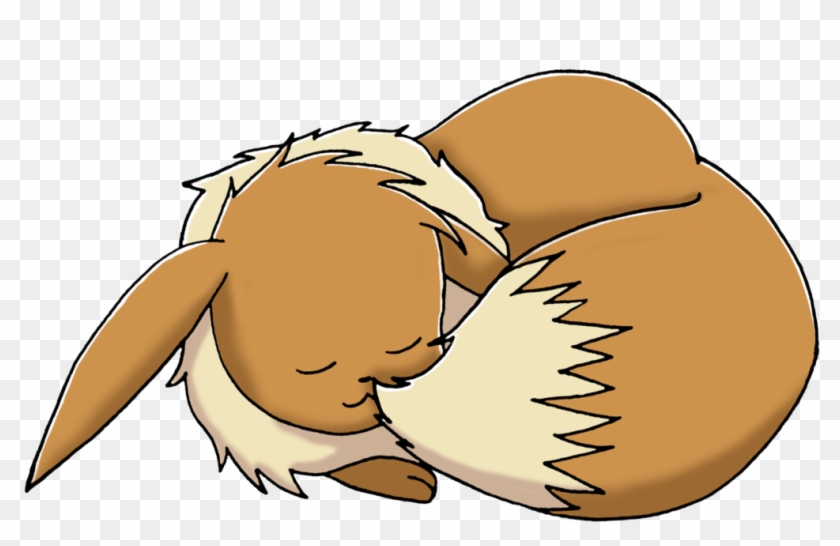 Aquadactyl 1 0 Sleeping Eevee By Aquadactyl - Eevee Sleeping #1093432