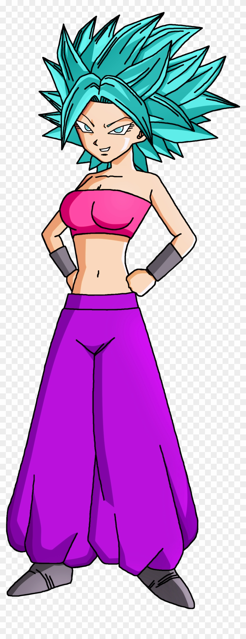 Aspiringcreator 12 2 Super Saiyan Blue Caulifla/mssg - Super Saiyan Blue Caulifla #1093628