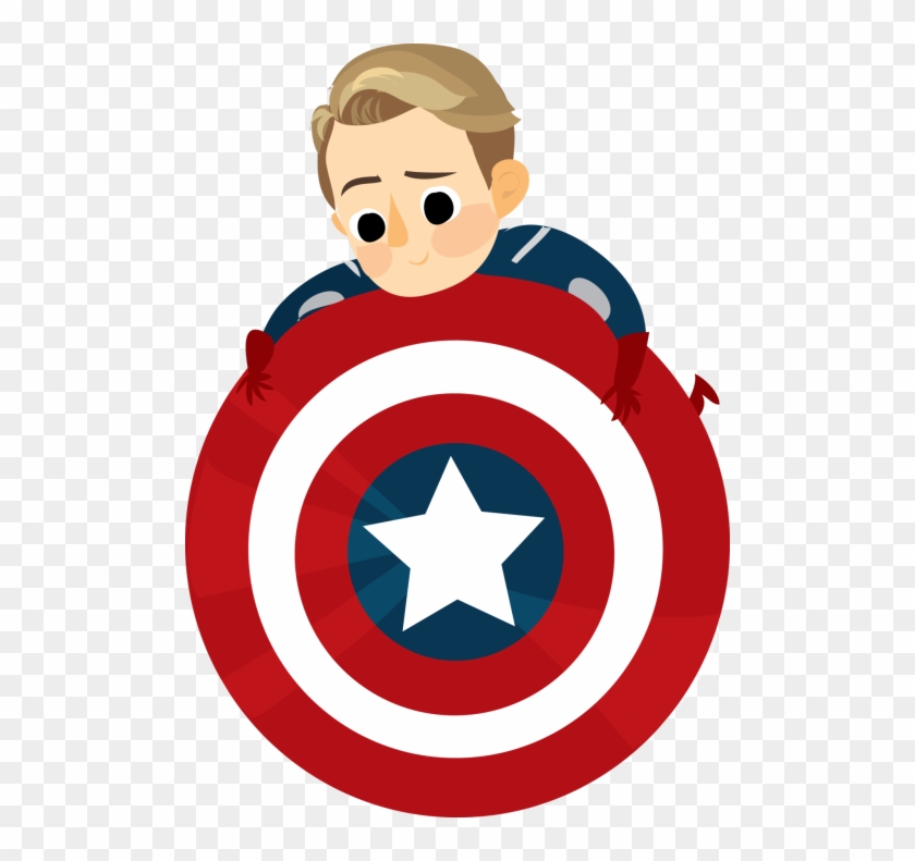 Captain America Logo Clip Art - แฟน อาร์ต กัปตัน อเมริกา #1093784