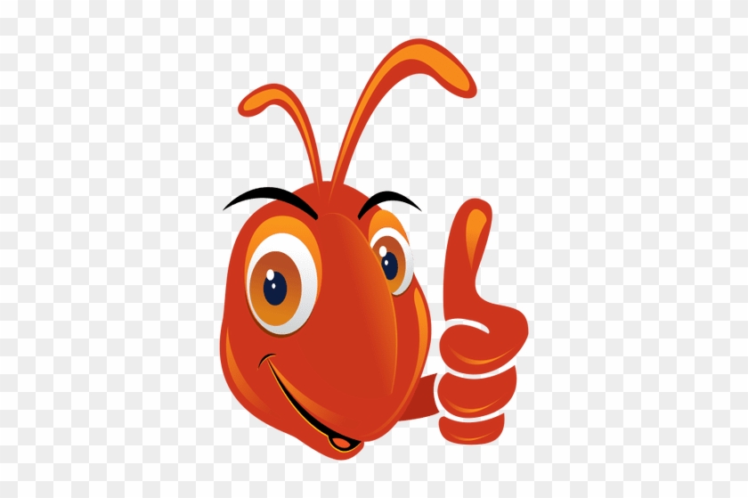 Ant Thumbs Up Cartoon Transparent Png - Ant Cartoon Png #1094573