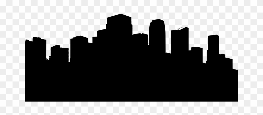 Skyline City Silhouette Pit - Silhouette #1096314