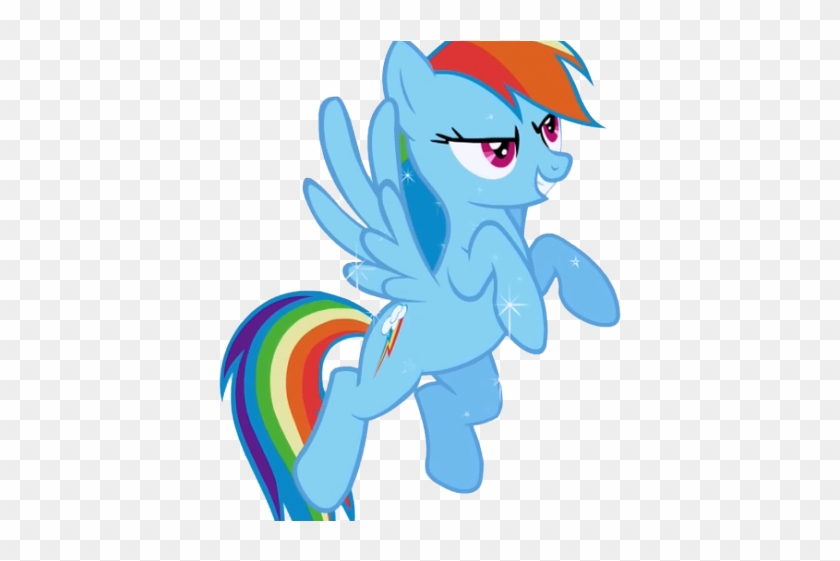 My Little Pony Png Transparent Images - Rainbow Dash #1098549