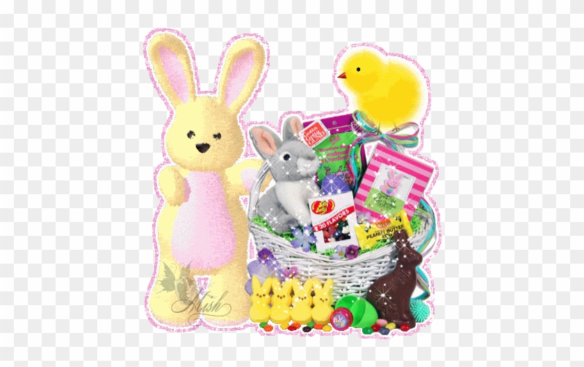 Cute Cartoons - Easter Bunny Basket #1099051