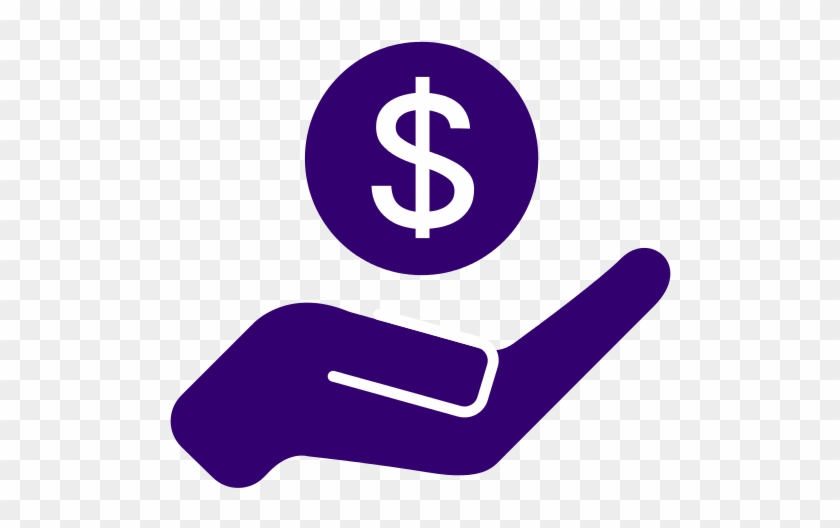 Low Income Png Transparent Low Income - Money Icon Purple #1099100