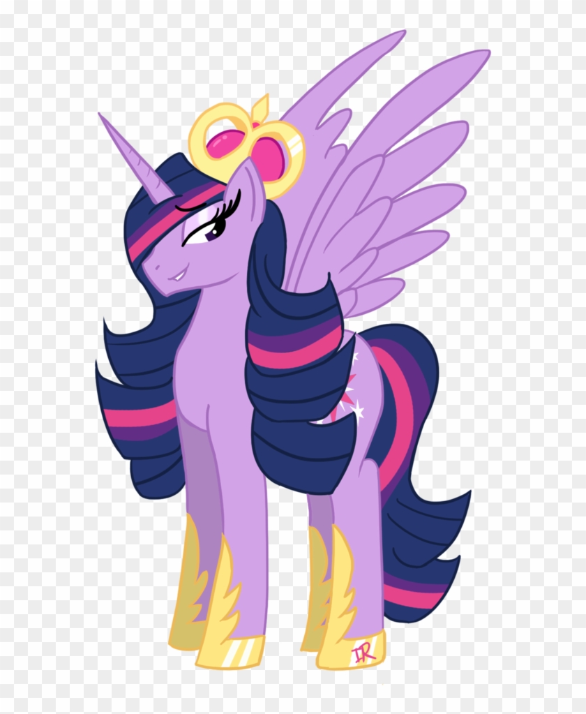 Alicorn, Alternate Hairstyle, Artist - Cartoon #1099876