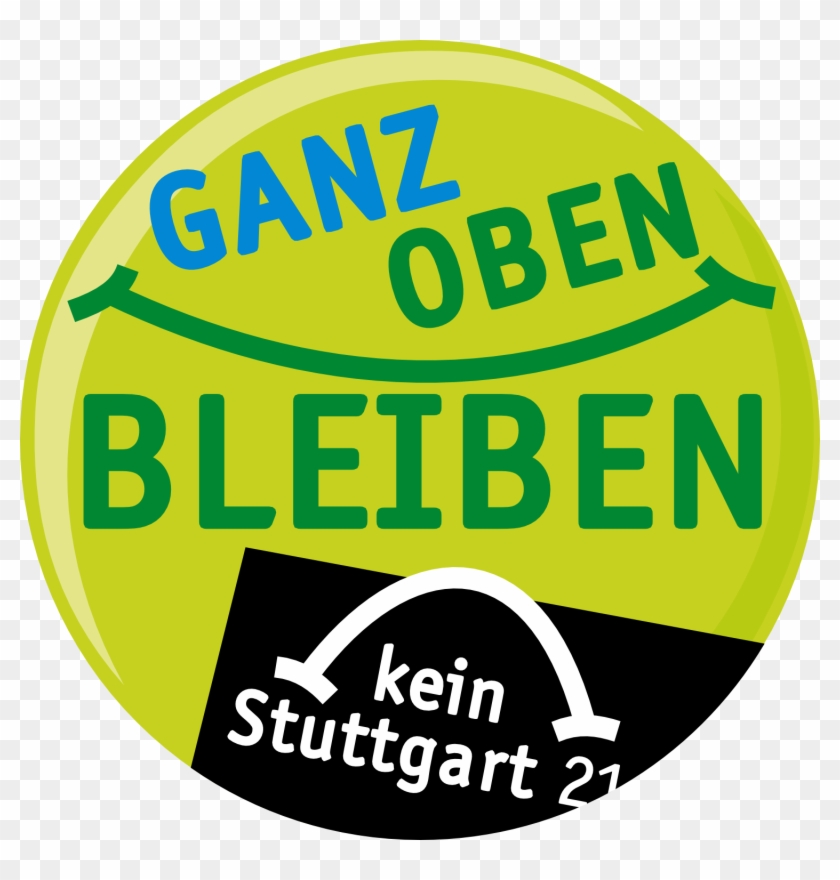 Ganz Oben Bleiben Button - Circle #1100252