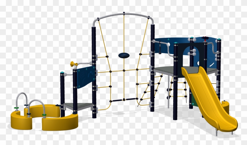 Dark Blue [ Kompan ] - Playground Slide #1101398