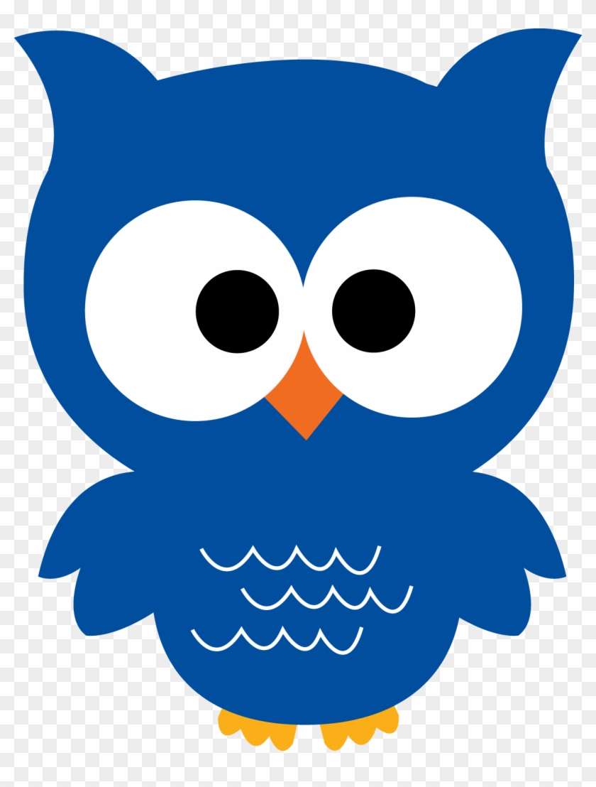 Owl Blue Png - Owl Cartoon Png #186870