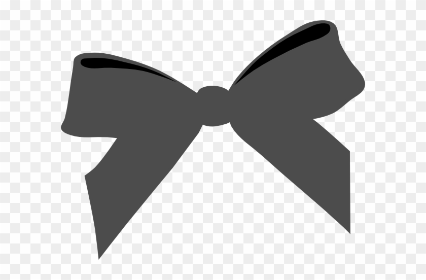 Gray Bow Clip Art #187708