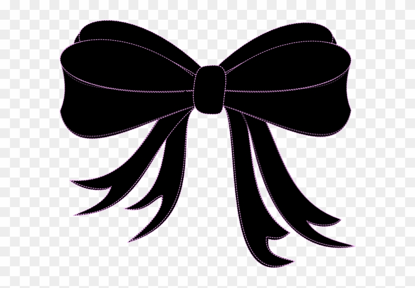 Black Bow Clip Art #187760