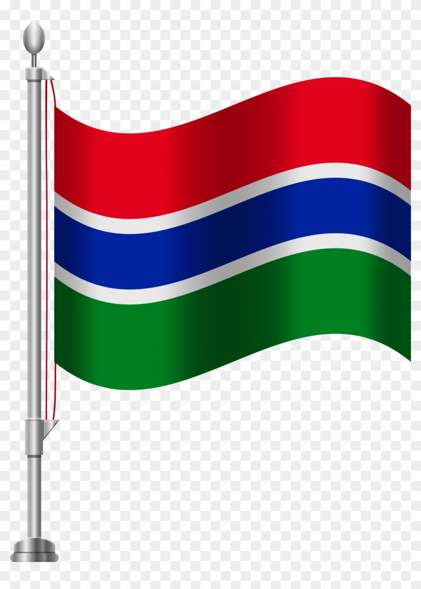 Gambia Flag Png Clip Art - Gambia Flag Png Clip Art #188285