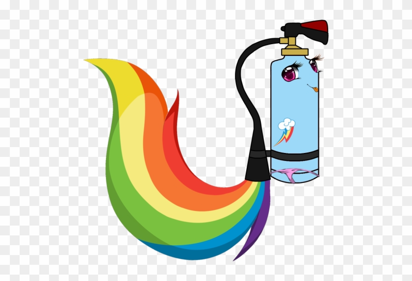 Fire Extinguisher Clipart - Rainbow Dash And Spitfire #189553