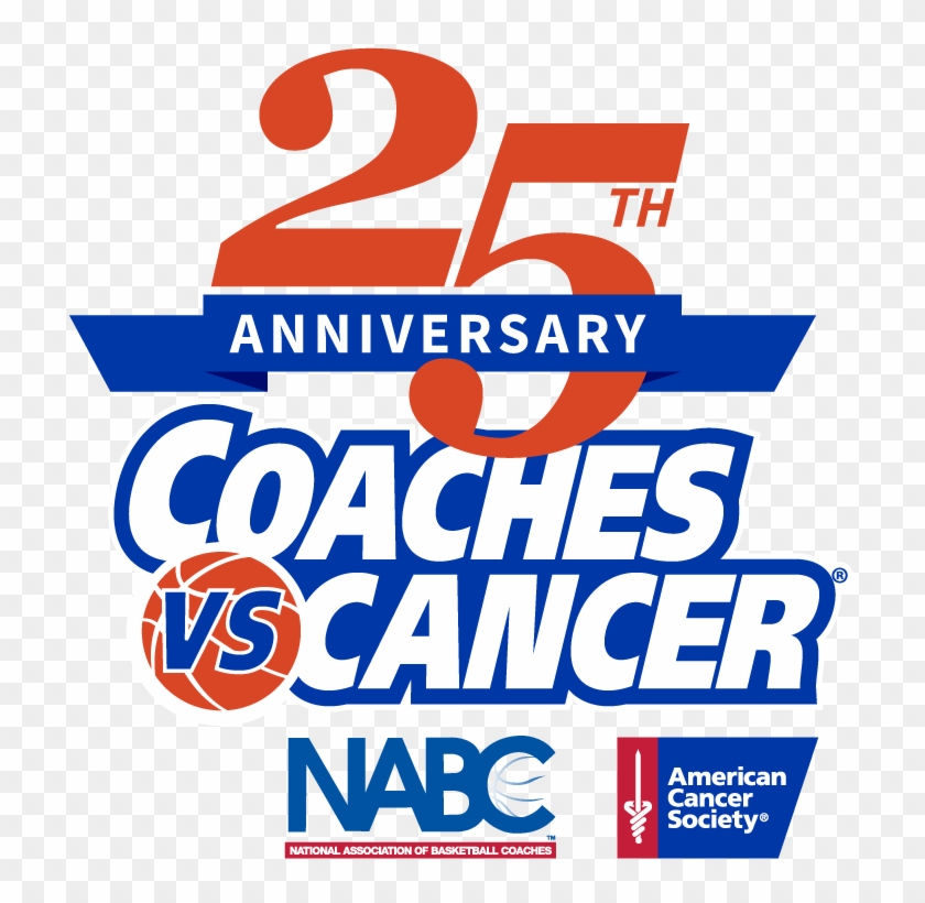 Coaches Vs Cancer 25th Anniversary Logo Stacked Color - Coaches Vs. Cancer Classic #1102998