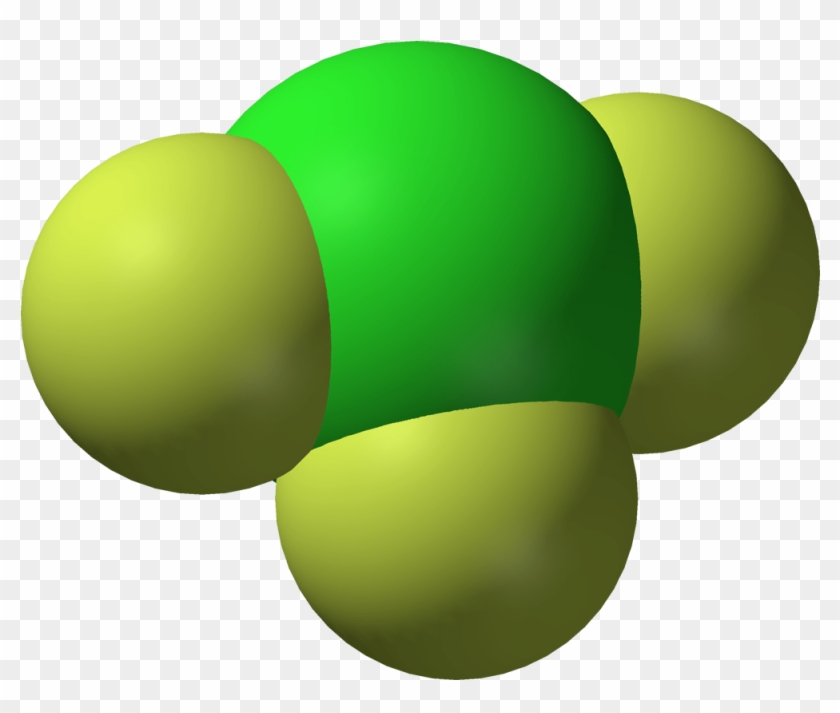 Molecula Del Fluoruro De Aluminio #1104898