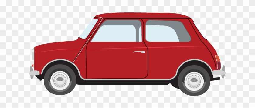 Miniature Clipart Mini Car - Red Mini Clipart #1105315