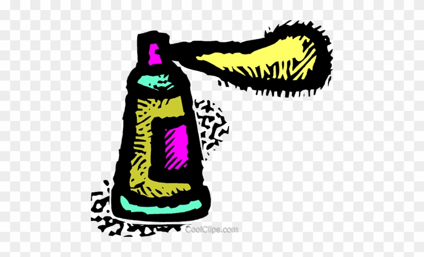 Aerosol Can Royalty Free Vector Clip Art Illustration - Aerosol Can Royalty Free Vector Clip Art Illustration #1106158