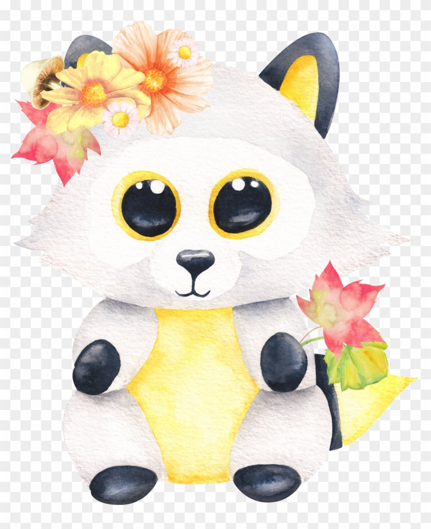 Animal Clipart/ Flower Clipart/ Woodland Clipart/ Forest - Clip Art #1106582