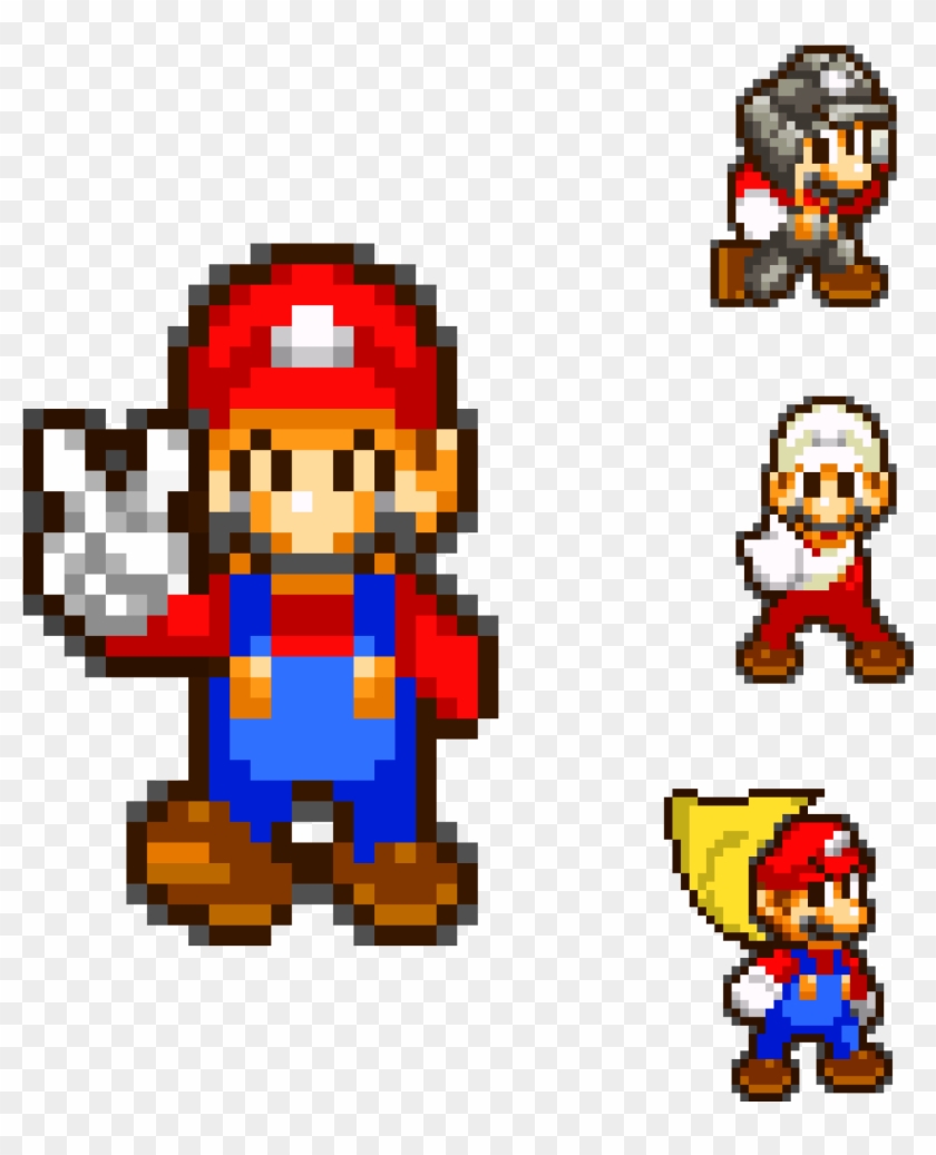 Mario And His Powerup Forms By Asylusgoji91 - Mario Series #1106648