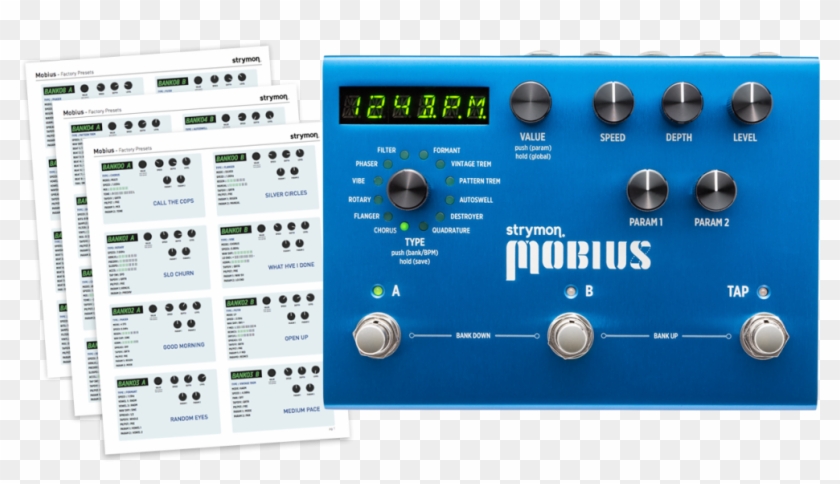 Mobius Factory Preset Pdf Download - Strymon Mobius Multidimensional Modulation Guitar Effects #1106858