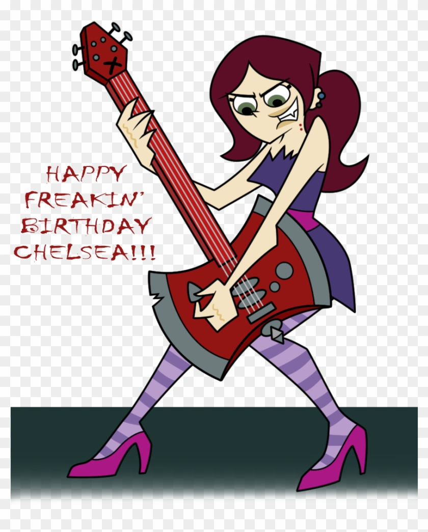 Happy Freakin Birthday Chelsea By Jackiephantom13 Happy - Cartoon #1107191