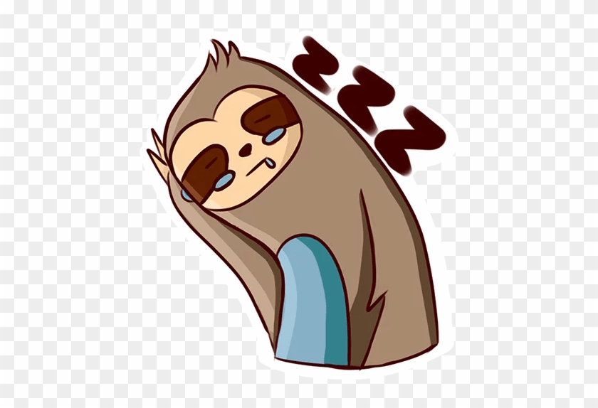 Ленивец Telegram Sticker - Sloth #1108322