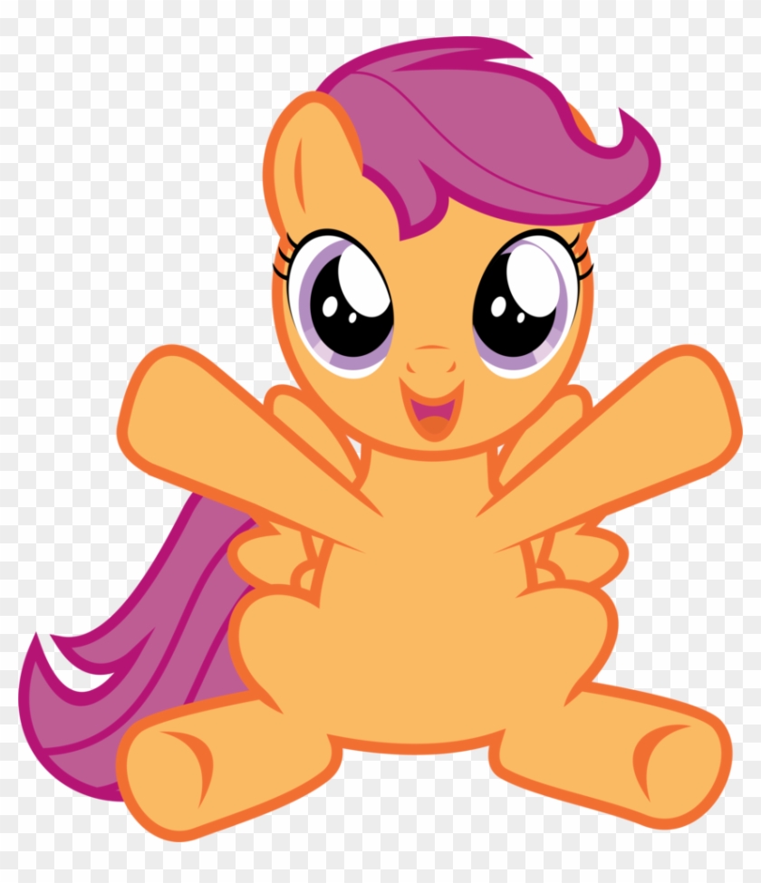 Hug Scootaloo By C H Loboguerrero C-d63a - Scootaloo Hug #1108900