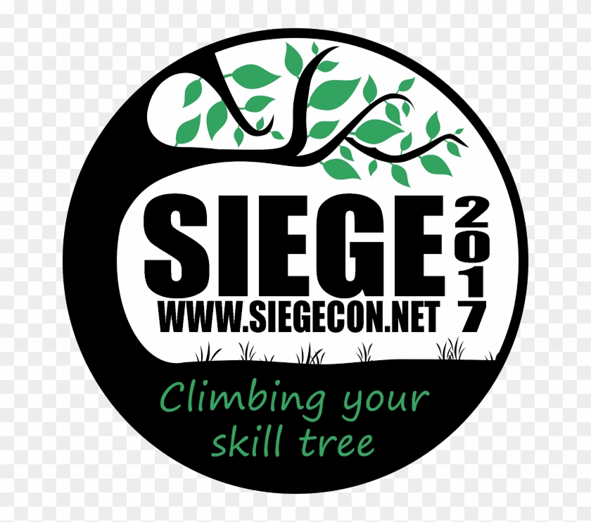 The Siege Logo, Which Includes A Stylized Tree In Black - Embrace Your Blessings [book] #1109641