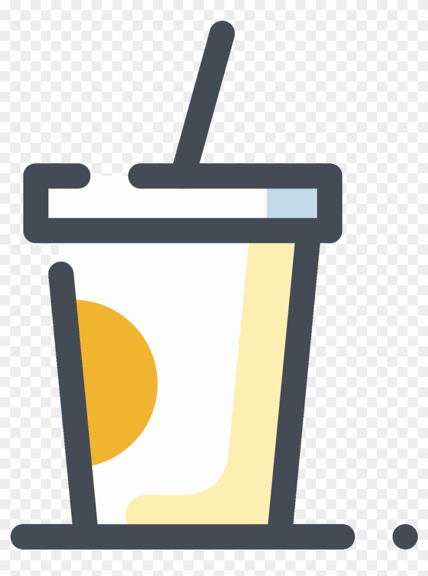 Orange Soda Icon - Carbonated Water #1111009