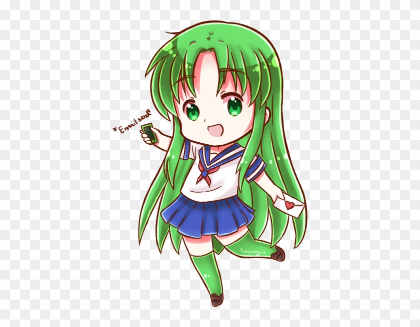 Midori Gurin Chibi By Yukipengin - Chibi #1111850